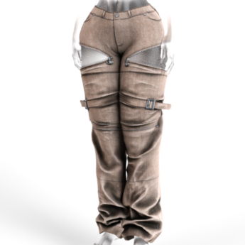 Second Life Marketplace - [KONVO] Mieko Denims - Khaki